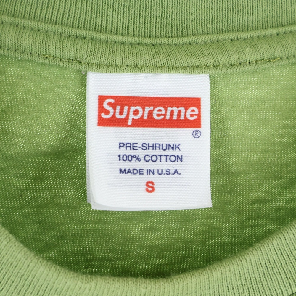SUPREME(シュプリーム) 24SS Future Box Logo フューチャラ ボックスロゴ クルーネック半袖Tシャツ カットソー カーキ