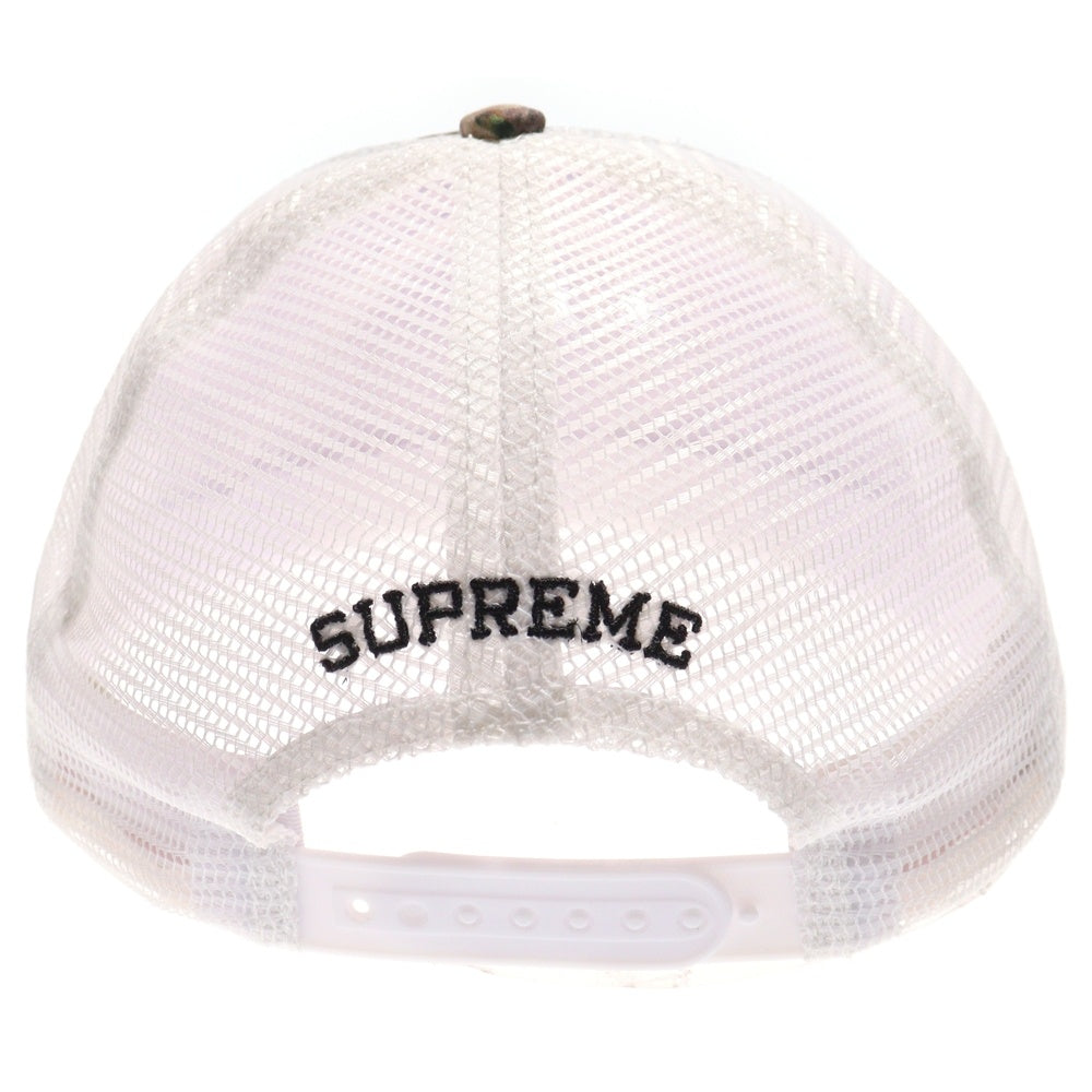 SUPREME(シュプリーム) 25SS Authorized Dealer ロゴパッチ メッシュキャップ 帽子 カーキ