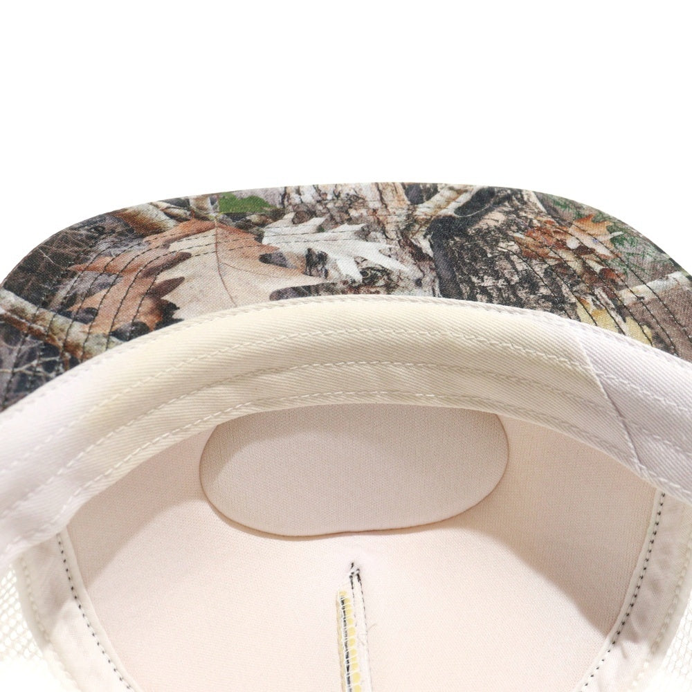 SUPREME(シュプリーム) 25SS Authorized Dealer ロゴパッチ メッシュキャップ 帽子 カーキ