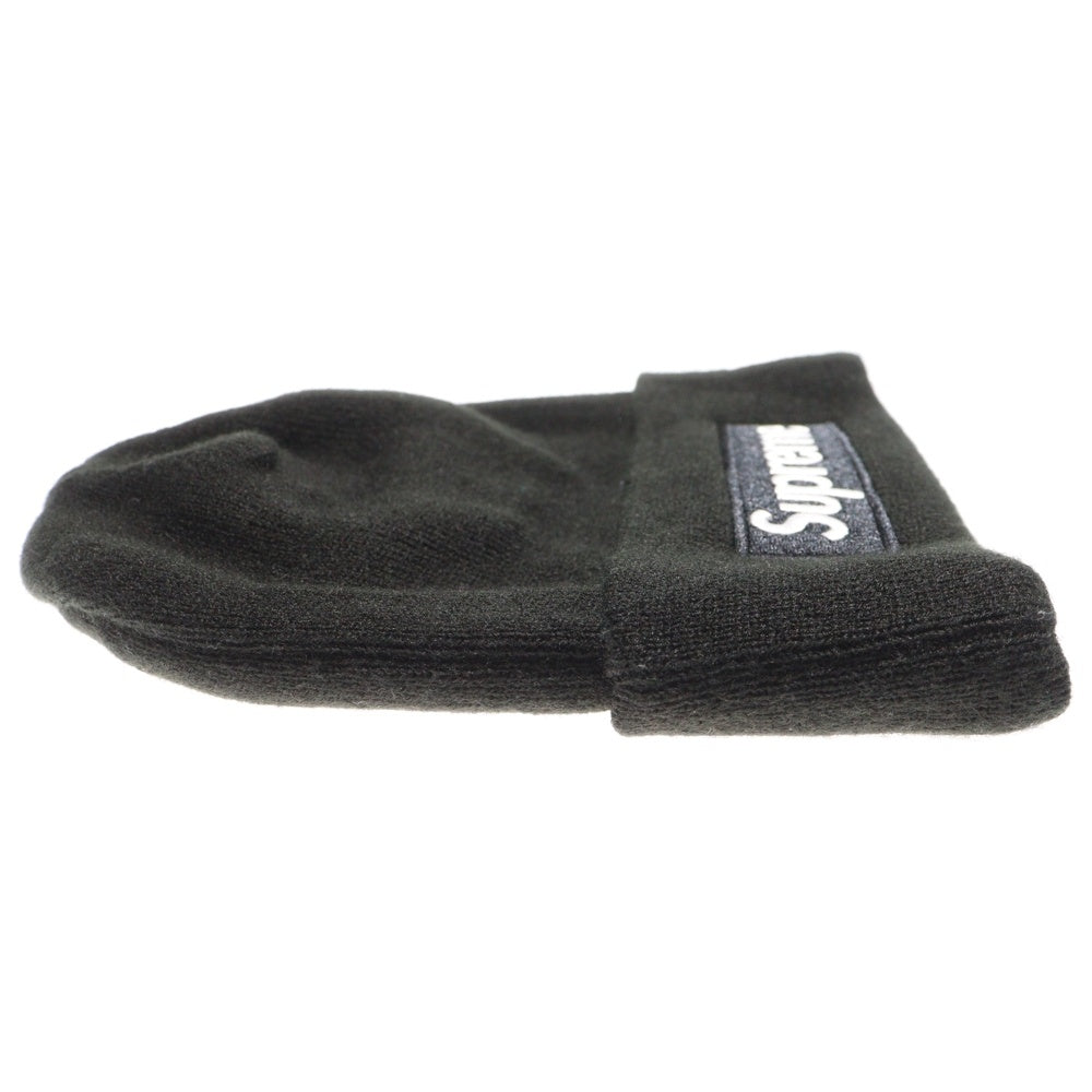SUPREME(シュプリーム) 24AW ×New Era Box Logo Beanie ニューエラ ボックスロゴ ビーニー 帽子 ブラック
