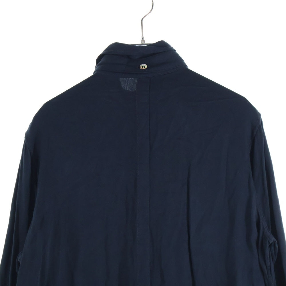 Y's(ワイズ) 12SS レーヨン 長袖シャツ ネイビー YX-B17-231 レディース