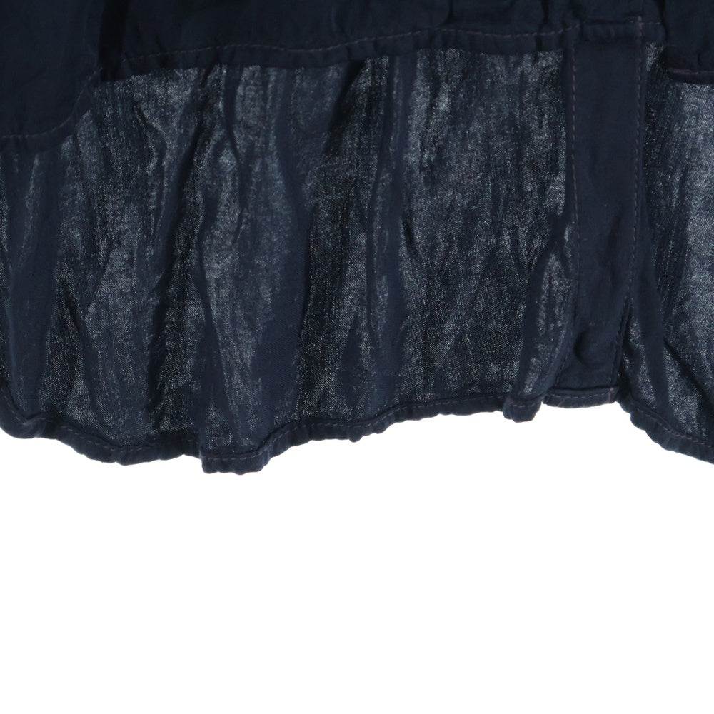 Y's(ワイズ) 12SS レーヨン 長袖シャツ ネイビー YX-B17-231 レディース