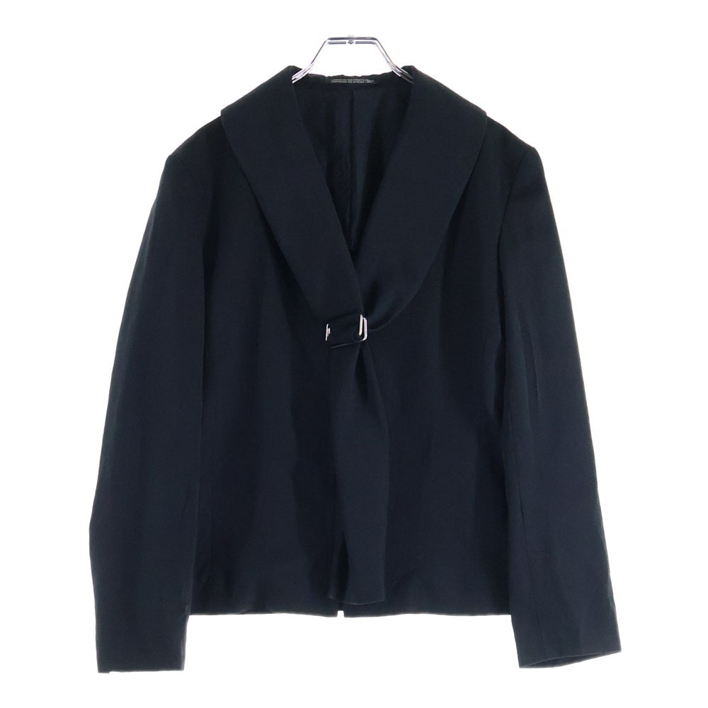 ヨウジヤマモト プリュス ノアール テーラードジャケット ウールギャバジン Yohji Yamamoto + NOIR(ヨウジヤマモトプリュスノアール) ウール