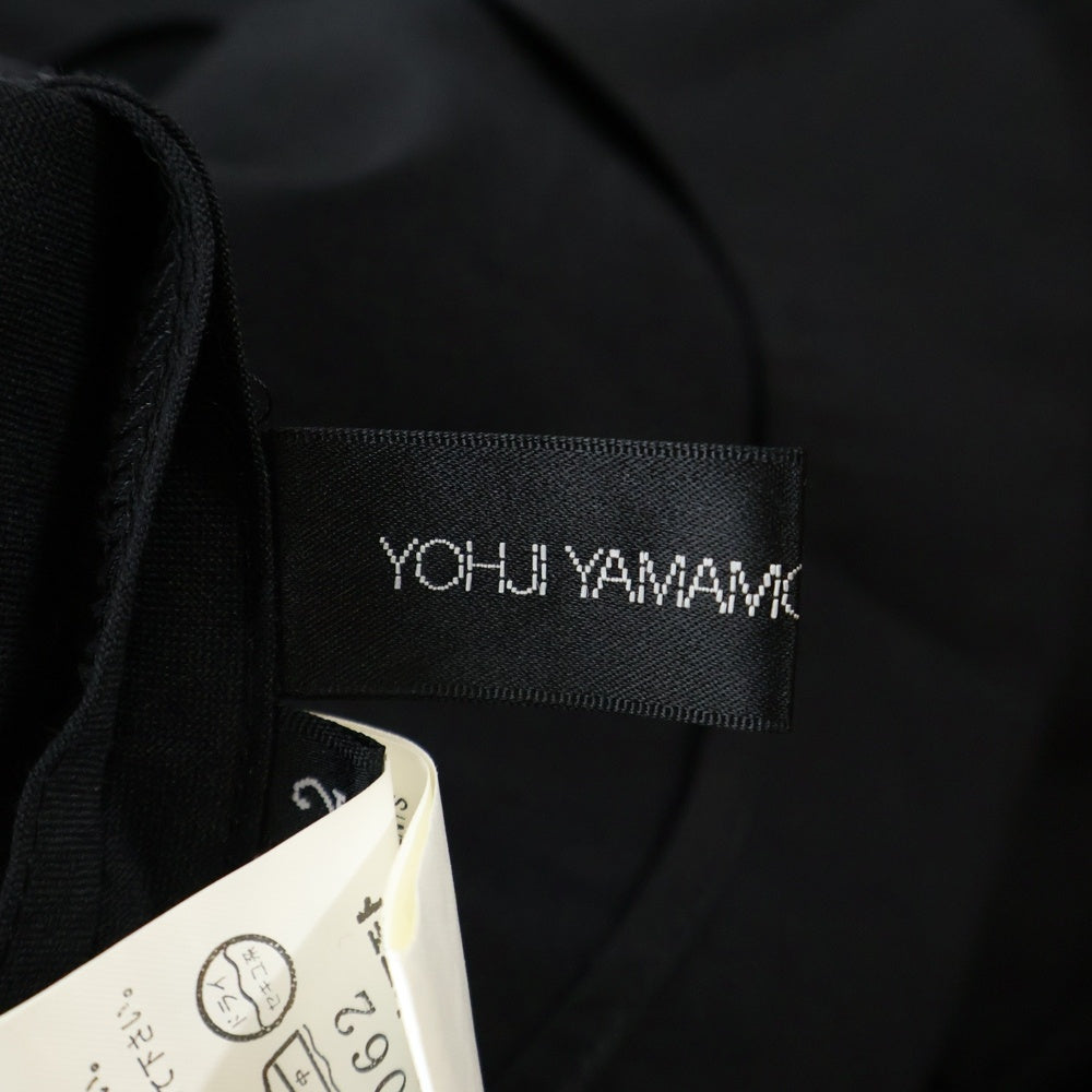 Yohji Yamamoto + NOIR(ヨウジヤマモトプリュスノアール) 10SS アシンメトリー 1B ウールギャバジン テーラードジャケット ブラック NR-J15-184 レディース