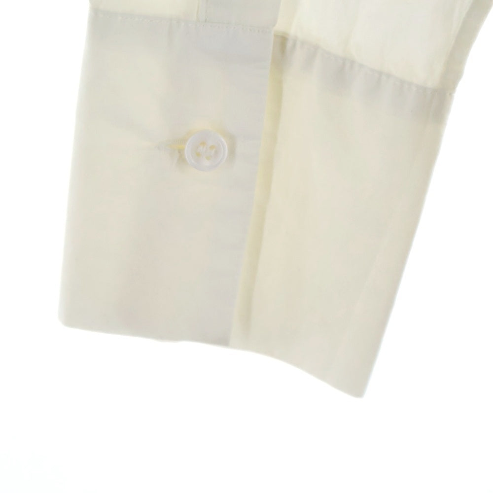 Y's(ワイズ) 12SS アシンメトリー コットン 長袖シャツ ホワイト レディース YH-B01-002