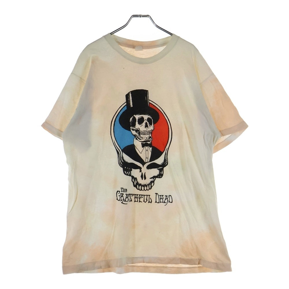 VINTAGE(ヴィンテージ) 80S VINTAGE GRATEFUL DEAD ヴィンテージ グレイトフル デッド スカルプリント 半袖Tシャツカットソー ホワイト