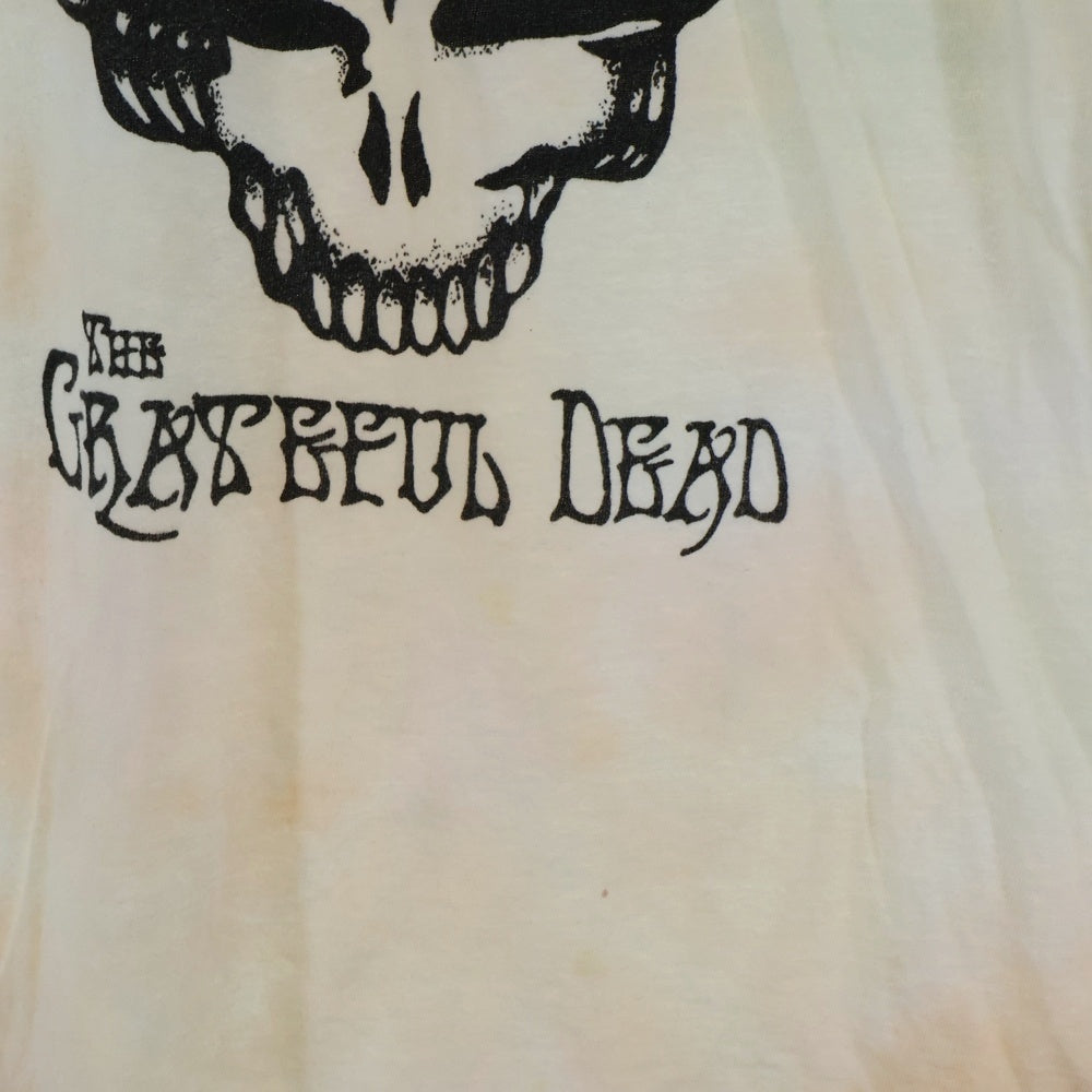 VINTAGE(ヴィンテージ) 80S VINTAGE GRATEFUL DEAD ヴィンテージ グレイトフル デッド スカルプリント 半袖Tシャツカットソー ホワイト