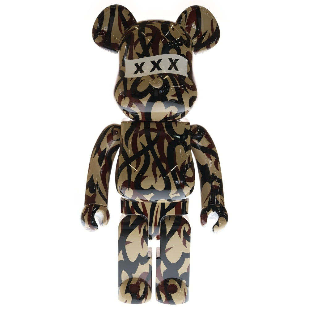 MEDICOM TOY(メディコムトイ) BE@RBRICK ×NUMBER (N)INE ×GOD SELECTION XXX 1000% ベアブリック ゴッドセレクション ナンバーナイン トライバルハート フィギュア