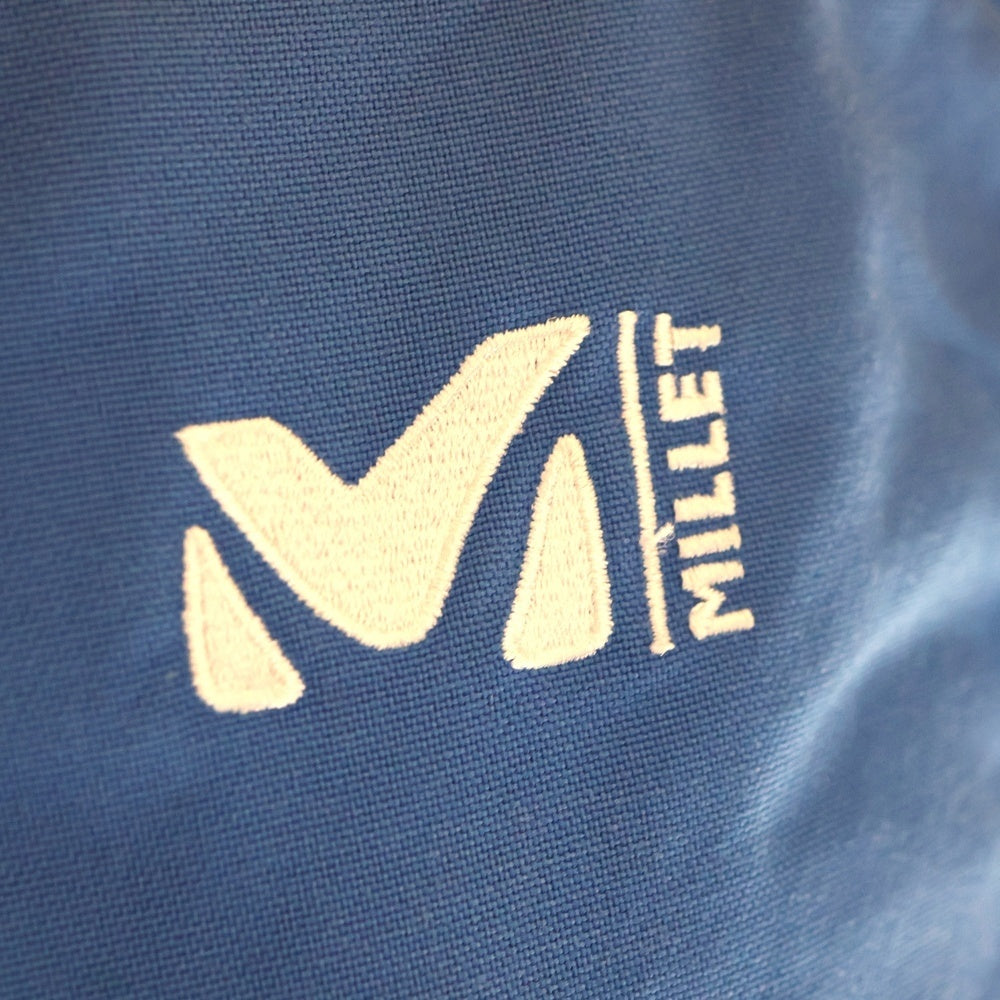 MILLET(ミレー) ロゴエンブロイダリー ナイロン バックパック リュックサック ブルー/レッド 78900020