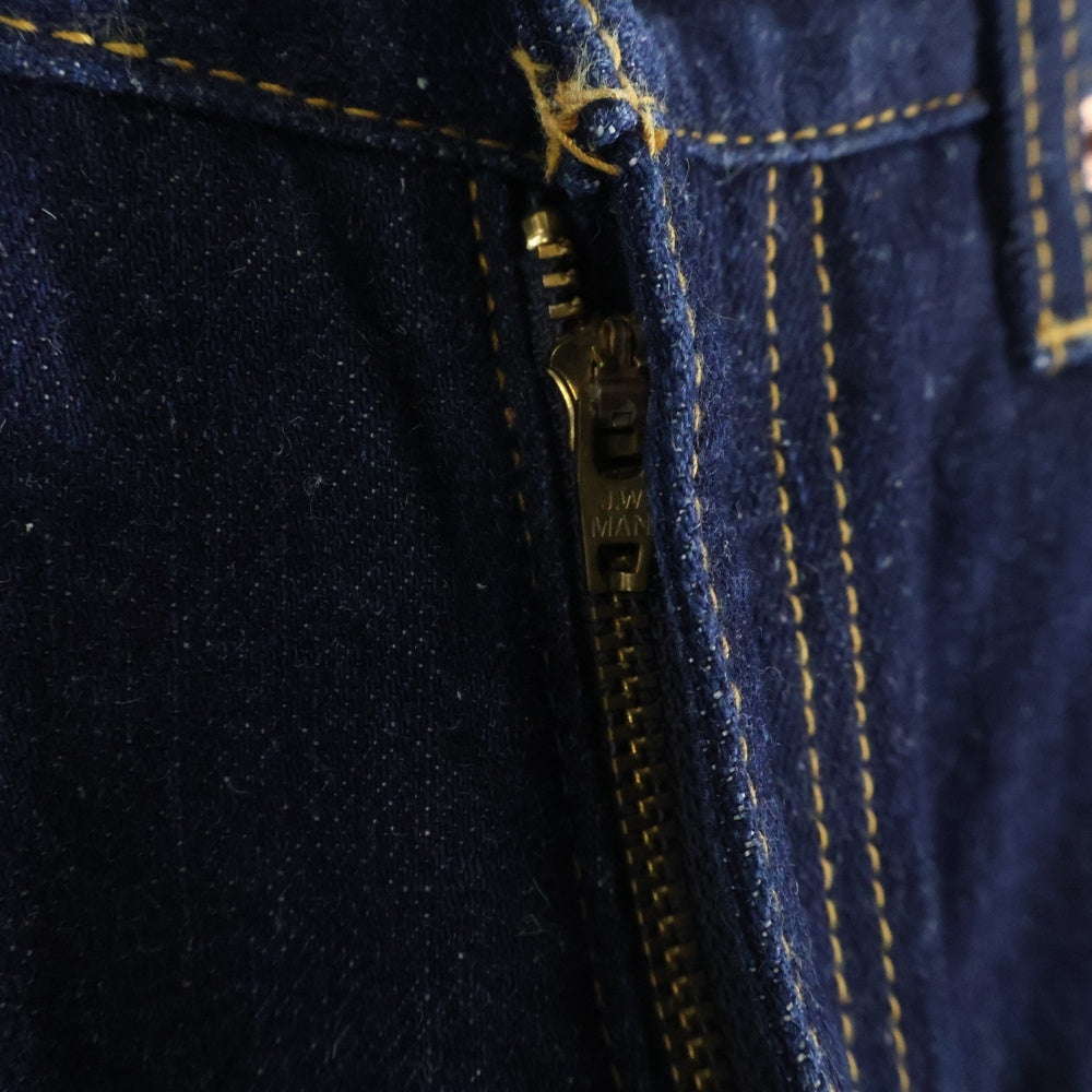 COMME des GARCONS JUNYA WATANABE MAN(コムデギャルソンジュンヤワタナベマン) 04SS ペイントライニング ストレートデニムパンツ インディゴ WM-P024 AD2003