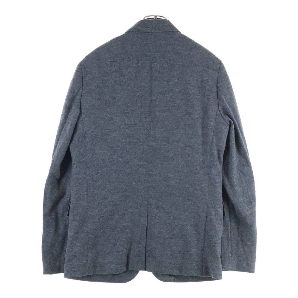 nano universe(ナノユニバース) 19AW 2B ウール シングル テーラードジャケット グレー 668-0116002