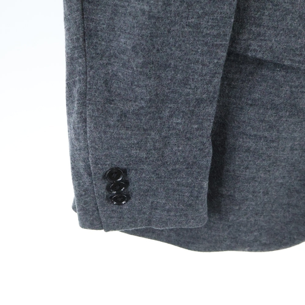 nano universe(ナノユニバース) 19AW 2B ウール シングル テーラードジャケット グレー 668-0116002