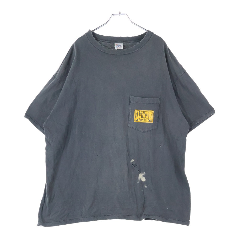 SAINT MICHAEL(セントマイケル) 23SS ×NEIGHBORHOOD S/S T-SHIRT ネイバーフッド クルーネック 半袖Tシャツカットソー チャコールグレー SM-S23-0000-115