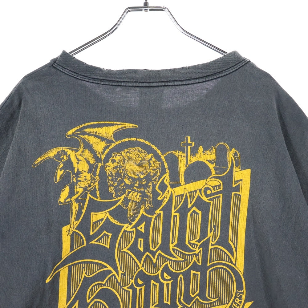 SAINT MICHAEL(セントマイケル) 23SS ×NEIGHBORHOOD S/S T-SHIRT ネイバーフッド クルーネック 半袖Tシャツカットソー チャコールグレー SM-S23-0000-115
