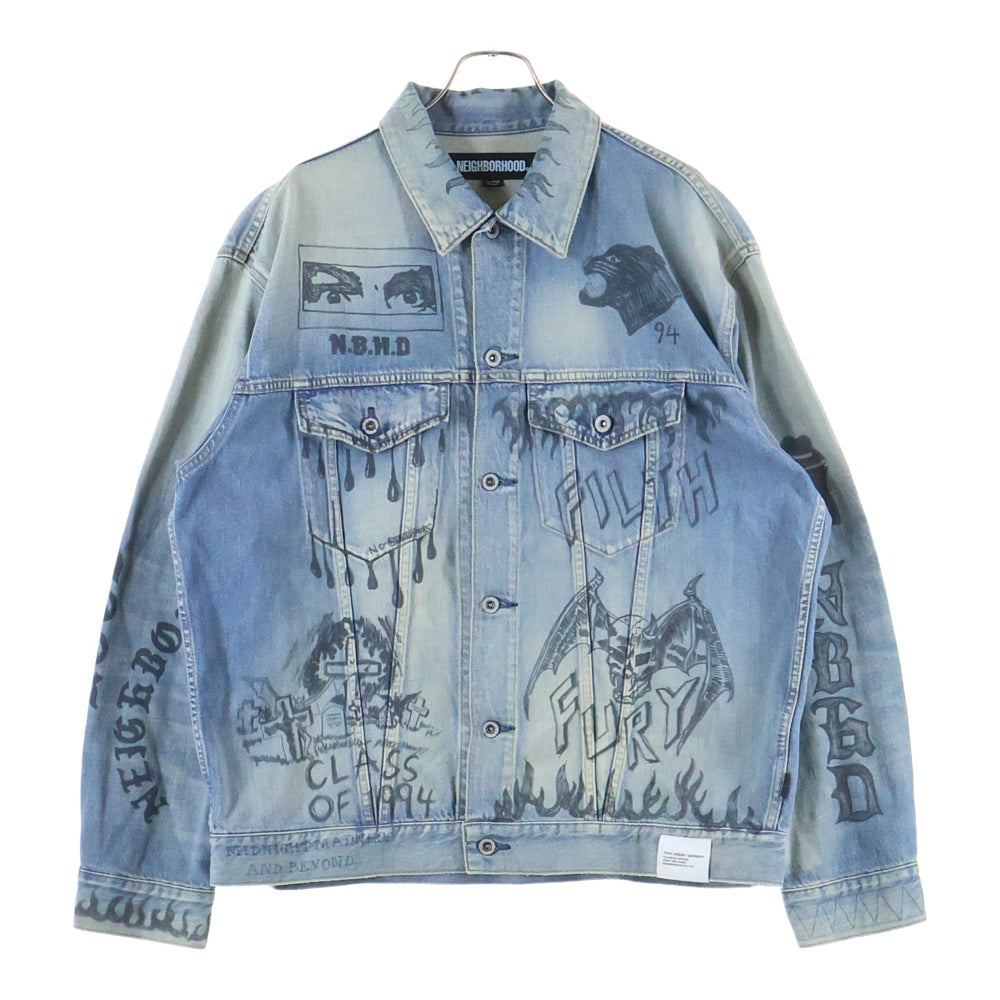 NEIGHBORHOOD(ネイバーフッド) 23AW FADE DENIM TYPE-3 JACKET