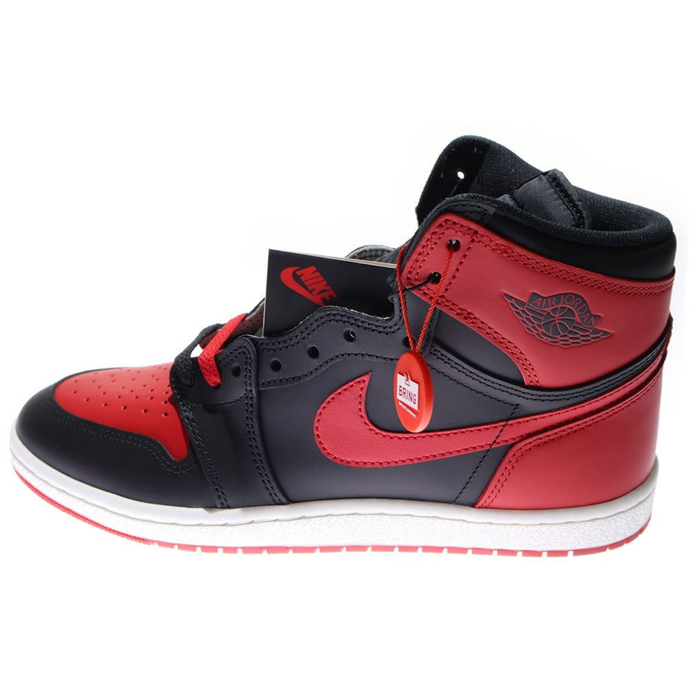 NIKE(ナイキ) AIR JORDAN 1 HIGH 85 BRED 2025 エアジョーダン 1 ブレッド ハイカットスニーカー US10/28cm レッド/ブラック HV6674-067