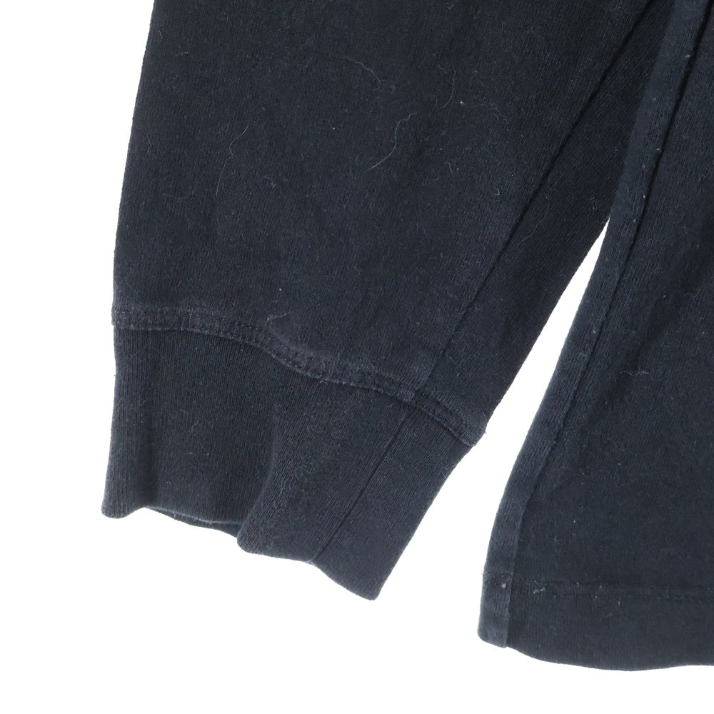 OFF-WHITE(オフホワイト) 20AW SPRAY ARROWS LS T-SHIRT スプレーアローロゴ クルーネック長袖Tシャツ カットソー ブラック OMAB001E20JER004