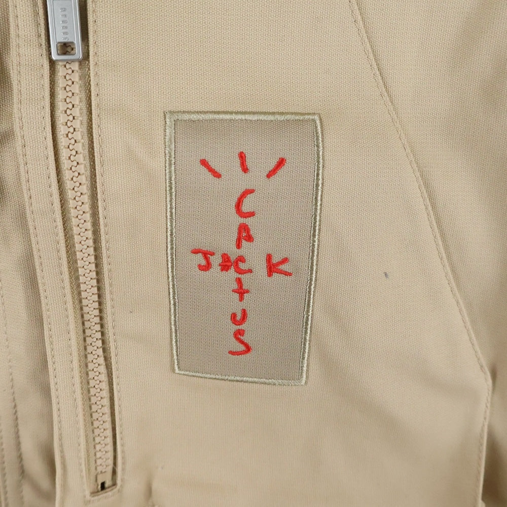 JORDAN BRAND(ジョーダンブランド) ×TRAVIS CACTUS JACK UTILITY VEST トラヴィス カクタスジャック ユーティリティベスト ベージュ CW3170-201