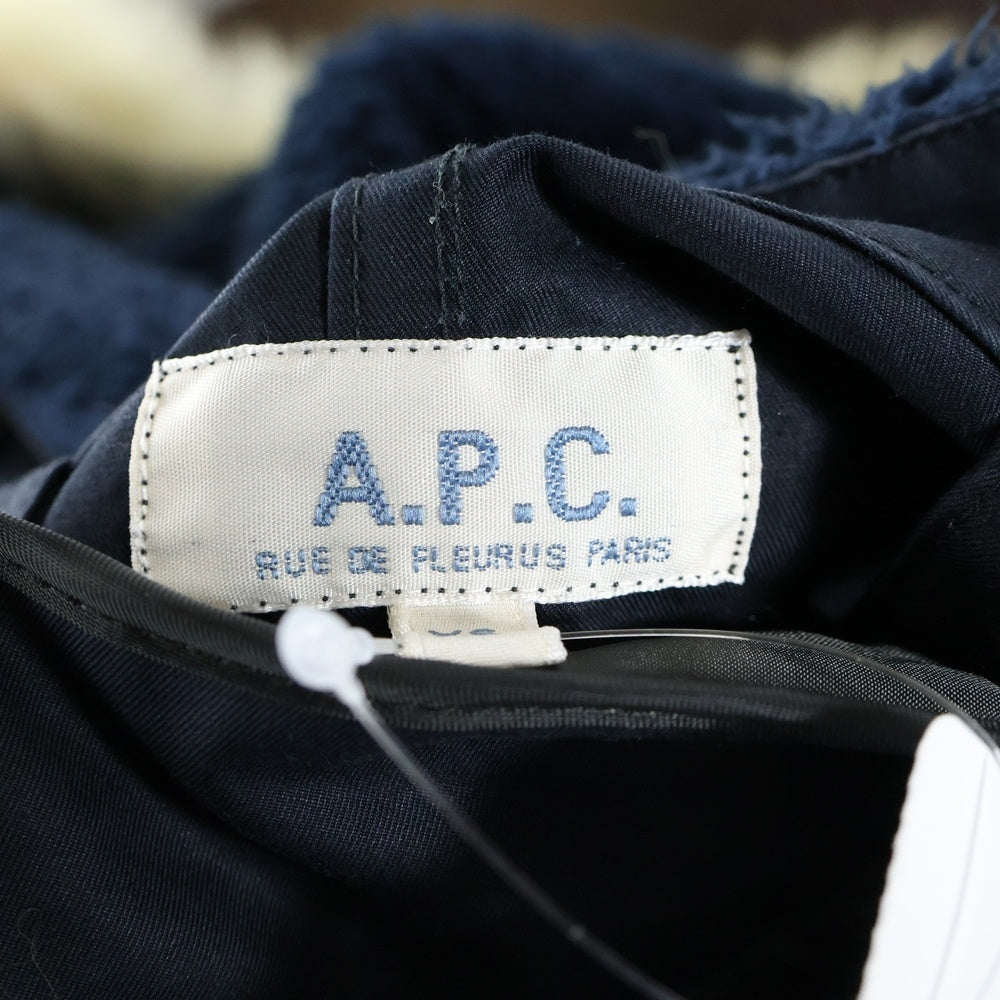 A.P.C(アーペーセー) 中綿ダウン モッズコート ネイビー