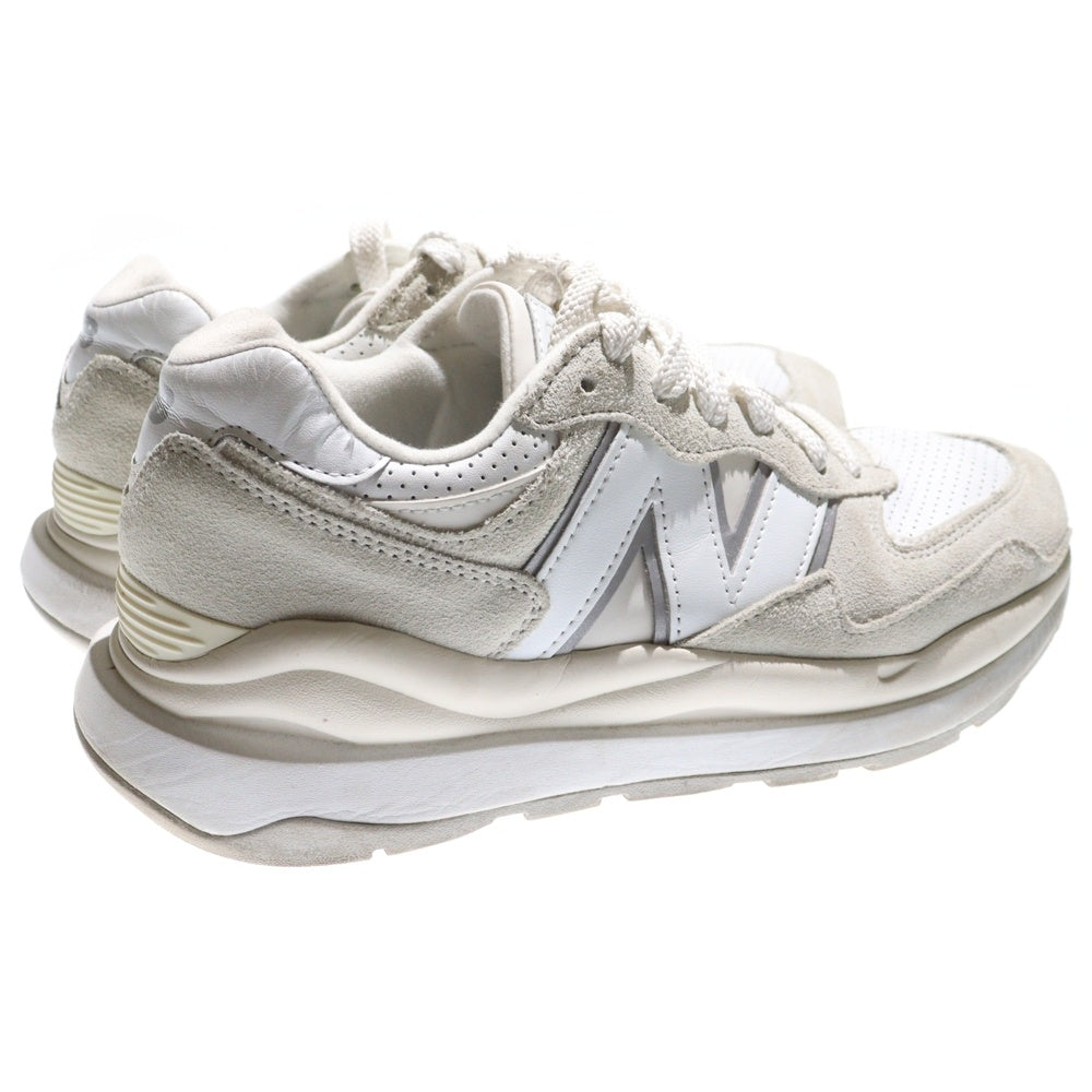 New Balance(ニューバランス) M5740SL1 スエードメッシュ ローカットスニーカー ホワイト US8/26cm