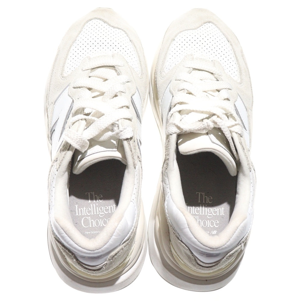 New Balance(ニューバランス) M5740SL1 スエードメッシュ ローカットスニーカー ホワイト US8/26cm