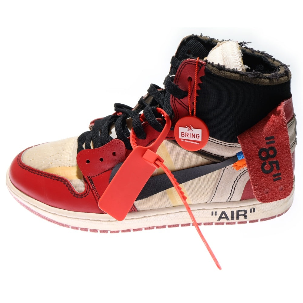 NIKE(ナイキ) ×OFF-WHITE THE 10 AIR JORDAN 1 CHICAGO オフホワイト