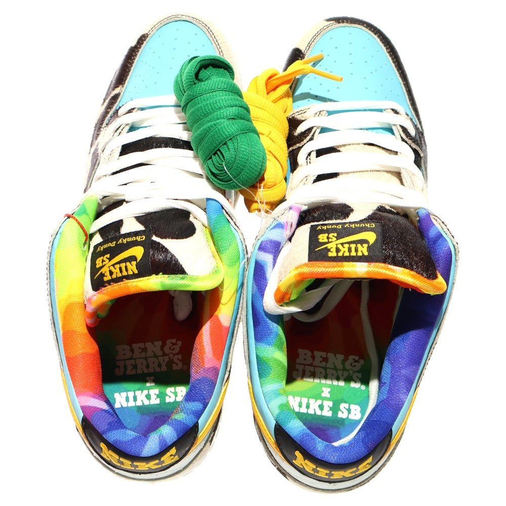 NIKE SB(ナイキエスビー) DUNK LOW BEN & JERRY'S CHUNKY DUNKY ベン&ジェリー ダンク ローカットスニーカー チャンキーダンキー マルチ US9/27cm CU3244-100