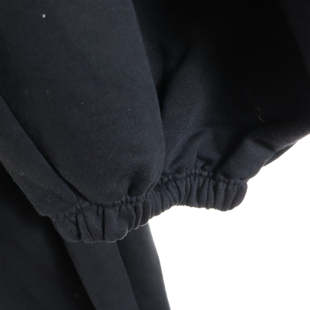 WIND AND SEA(ウィンダンシー) ×FCMM Round Wide Pants ラウンドワイド スウェットパンツ ブラック FBCPDZ02