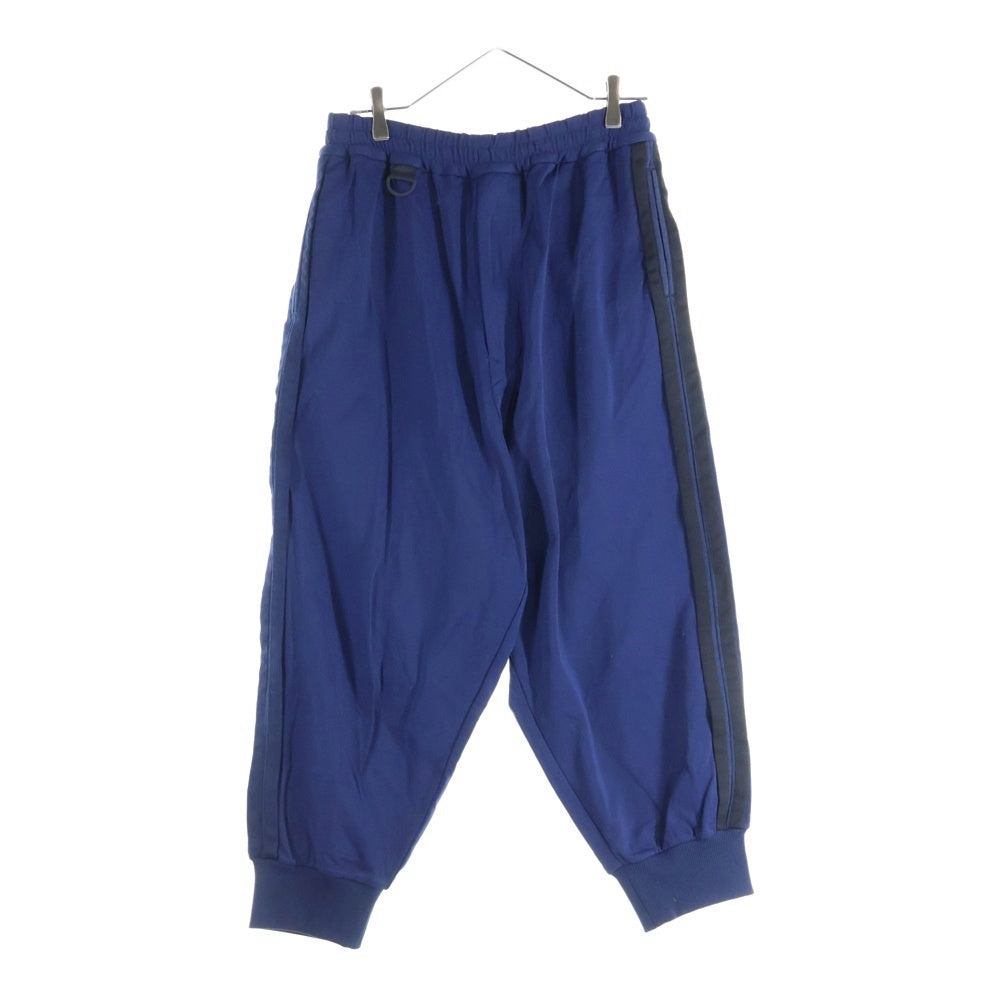 Y-3(ワイスリー) STRIPE TRACK PANTS ストライプ コットン ナイロン リブ トラックパンツ ブルー DP0547