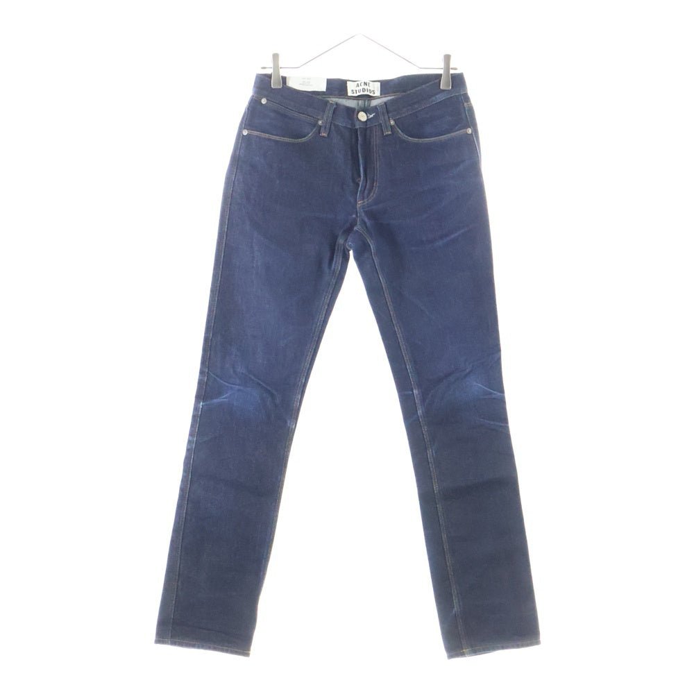 Acne Studios(アクネ ストゥディオズ) Max New Raw Slim Leg Tapered Jeans スリム テーパード デニムパンツ インディゴ