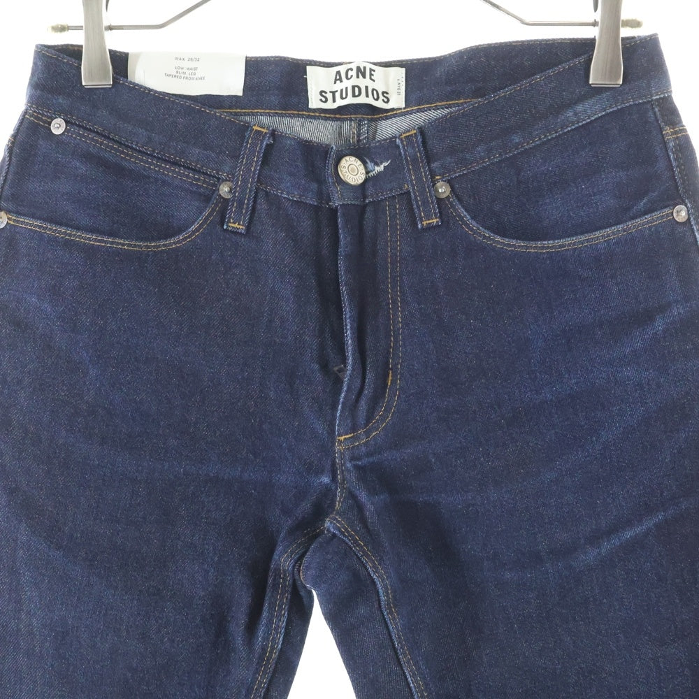 Acne Studios(アクネ ストゥディオズ) Max New Raw Slim Leg Tapered Jeans スリム テーパード デニムパンツ インディゴ