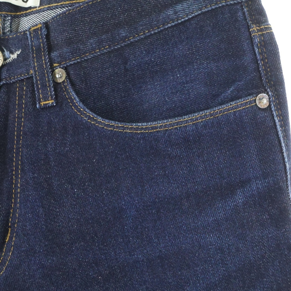 Acne Studios(アクネ ストゥディオズ) Max New Raw Slim Leg Tapered Jeans スリム テーパード デニムパンツ インディゴ