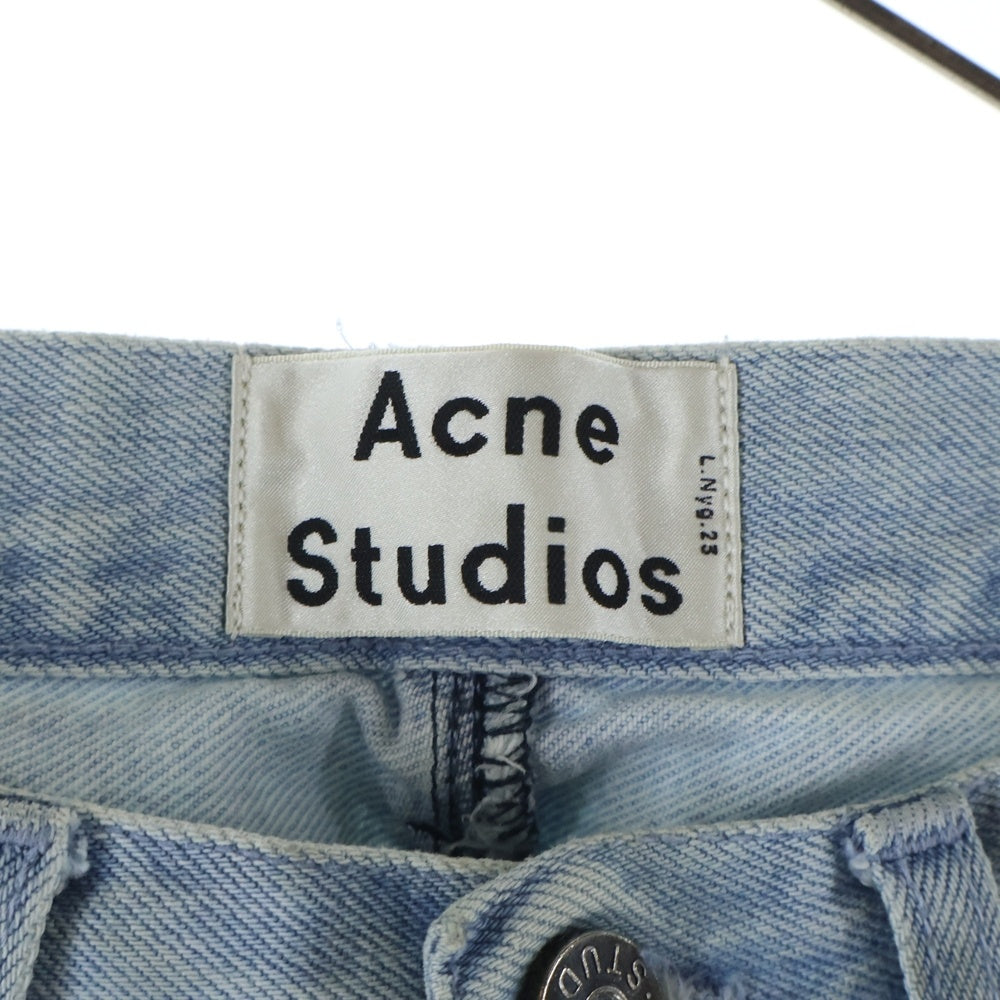 Acne Studios(アクネ ストゥディオズ) Max Flash Slim Leg Tapered Jeans スリム テーパード デニムパンツ ライトブルー
