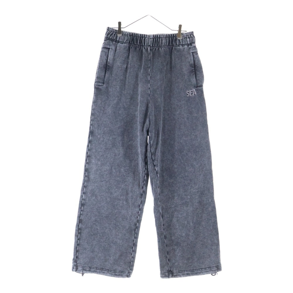 WIND AND SEA(ウィンダンシー) Sulfer Faded Baggy Sweat Pant サルファーフェイデットバギースウェットパンツ グレー WDS-O-ESS-24-Q4-SD-06