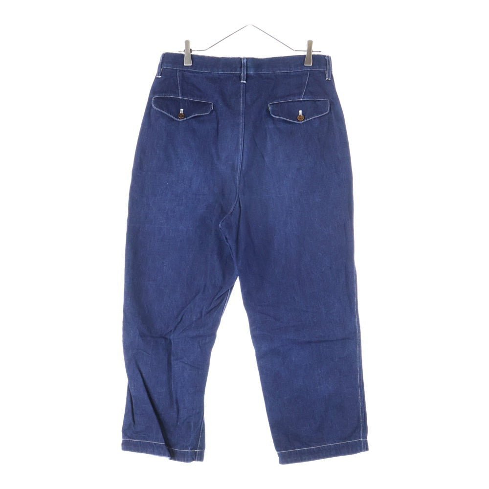 COMME des GARCONS JUNYA WATANABE MAN(コムデギャルソンジュンヤワタナベマン) 16SS コットン リネン デニムパンツ インディゴ WQ-P004 AD2015