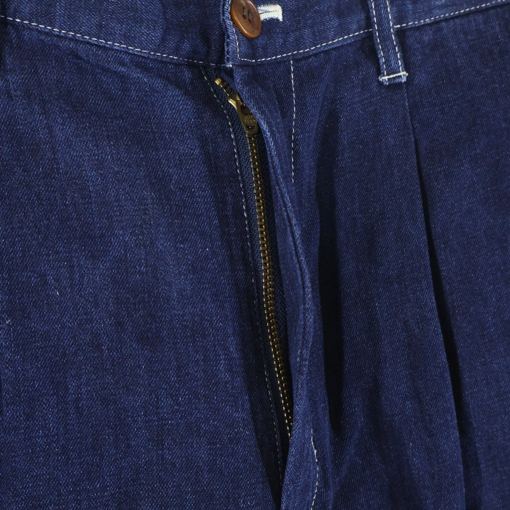 COMME des GARCONS JUNYA WATANABE MAN(コムデギャルソンジュンヤワタナベマン) 16SS コットン リネン デニムパンツ インディゴ WQ-P004 AD2015