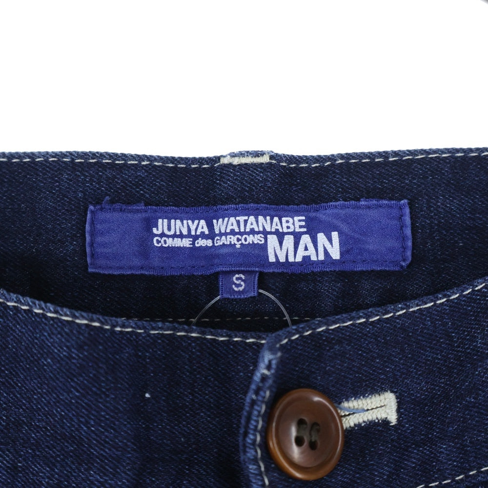 COMME des GARCONS JUNYA WATANABE MAN(コムデギャルソンジュンヤワタナベマン) 16SS コットン リネン デニムパンツ インディゴ WQ-P004 AD2015