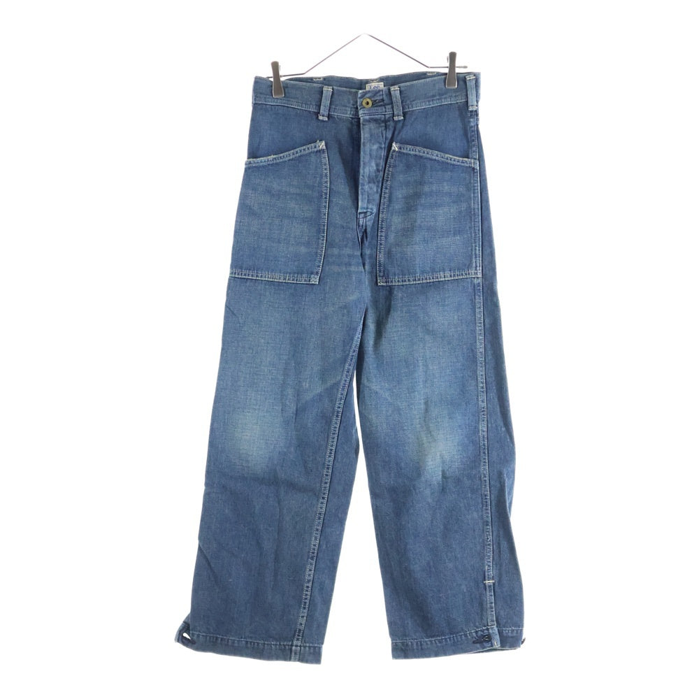 N.HOOLYWOOD(エヌハリウッド) ×Lee DENIM WORK PANTS リー ヴィテージ加工 ボタンフライ ぺインター ワークパンツ インディゴ 95854