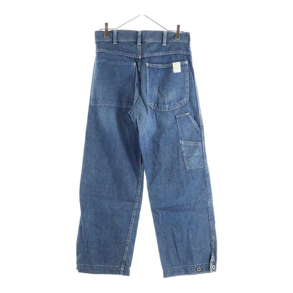 N.HOOLYWOOD(エヌハリウッド) ×Lee DENIM WORK PANTS リー ヴィテージ加工 ボタンフライ ぺインター ワークパンツ インディゴ 95854
