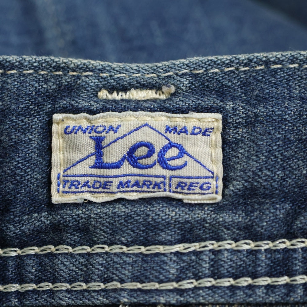 N.HOOLYWOOD(エヌハリウッド) ×Lee DENIM WORK PANTS リー ヴィテージ加工 ボタンフライ ぺインター ワークパンツ インディゴ 95854