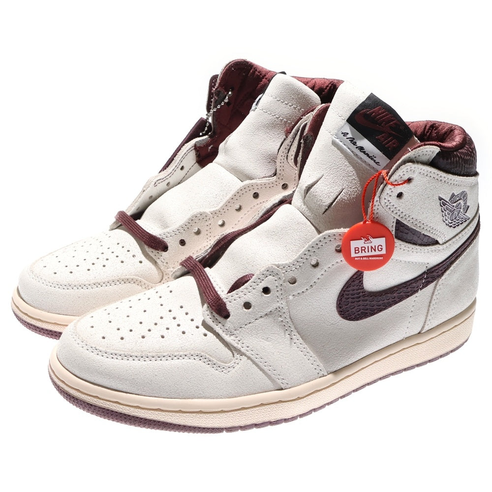 NIKE(ナイキ) ×A Ma Maniere AIR JORDAN1 RETRO HIGH OG SP アママニエール エアジョーダン1 ハイカットスニーカー アイボリー US9/27cm DO7097-100