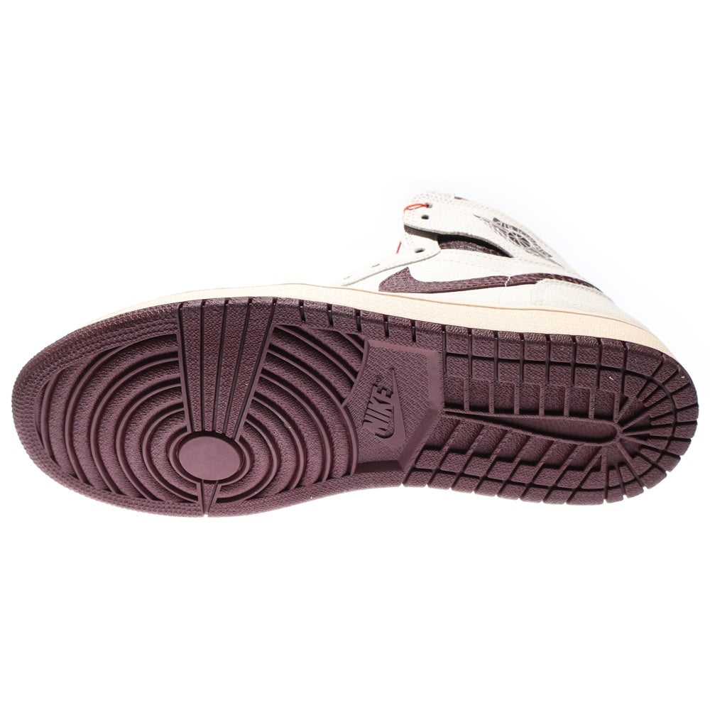 NIKE(ナイキ) ×A Ma Maniere AIR JORDAN1 RETRO HIGH OG SP アママニエール エアジョーダン1 ハイカットスニーカー アイボリー US9/27cm DO7097-100