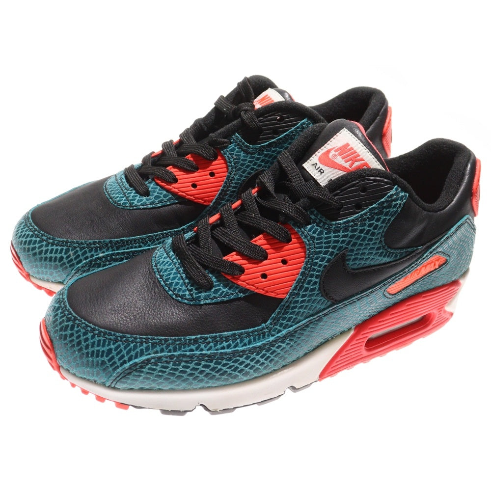 NIKE(ナイキ) AIR MAX 90 ANNIVERSARY エアマックス 90 アニバーサリー インフラレッドスネーク ローカットスニーカー ネイビー/レッド US10/28cm 725235-300