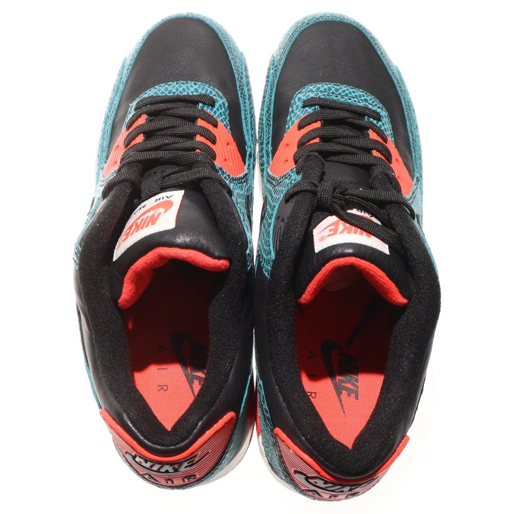 NIKE(ナイキ) AIR MAX 90 ANNIVERSARY エアマックス 90 アニバーサリー インフラレッドスネーク ローカットスニーカー ネイビー/レッド US10/28cm 725235-300