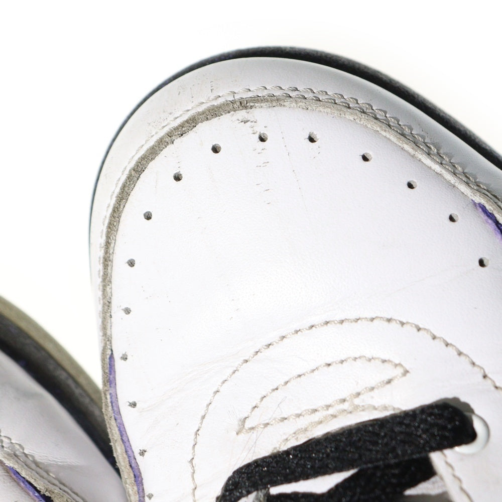NIKE(ナイキ) AIR JORDAN 2 エアジョーダン 2 ハイ セメント ハイカットスニーカー ホワイト/パープル US9.5/27.5cm 385475-153