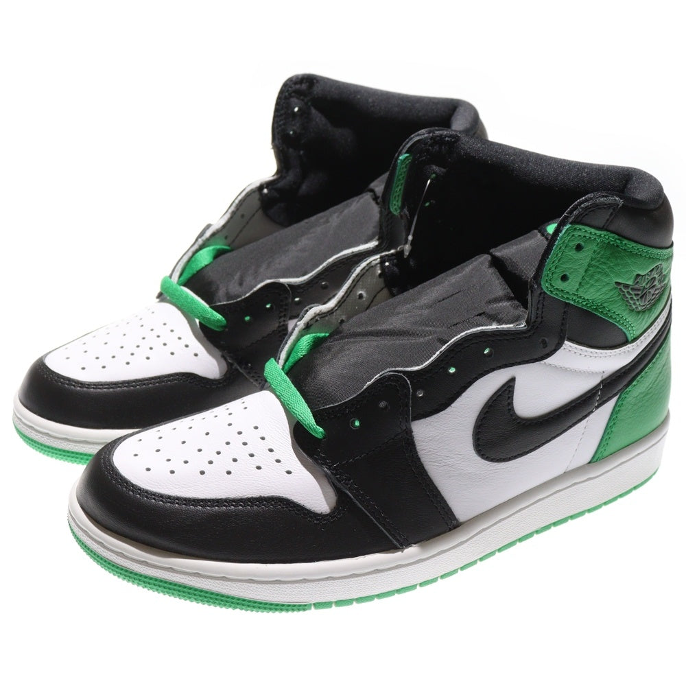 NIKE(ナイキ) AIR JORDAN 1 RETRO HIGH OG LUCKY GREEN エアジョーダン レトロ ラッキーグリーン ハイカットスニーカー グリーン/ホワイト US9.5/27.5cm DZ5485-031