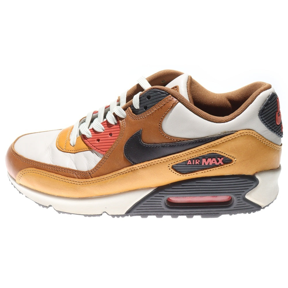 NIKE(ナイキ) 【観賞用 2014年製】 AIR MAX 90 ESCAPE エアマックス90 エスケープ ローカットスニーカー ブラウン US9.5/27.5cm 718303-002