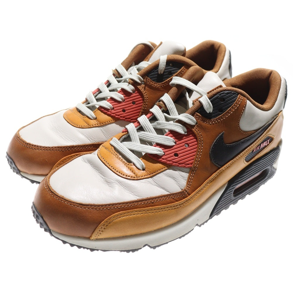 NIKE(ナイキ) 【観賞用 2014年製】 AIR MAX 90 ESCAPE エアマックス90 エスケープ ローカットスニーカー ブラウン US9.5/27.5cm 718303-002