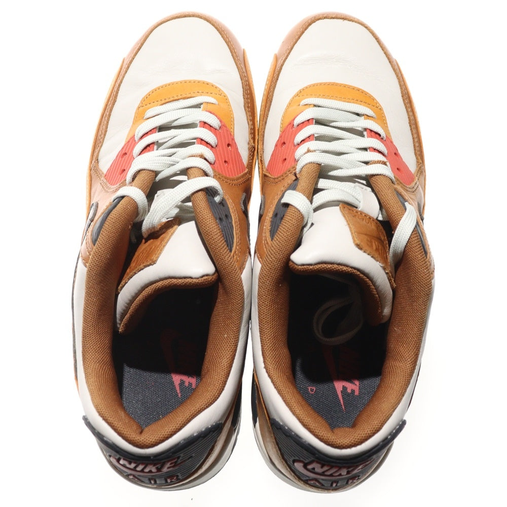 NIKE(ナイキ) 【観賞用 2014年製】 AIR MAX 90 ESCAPE エアマックス90 エスケープ ローカットスニーカー ブラウン US9.5/27.5cm 718303-002