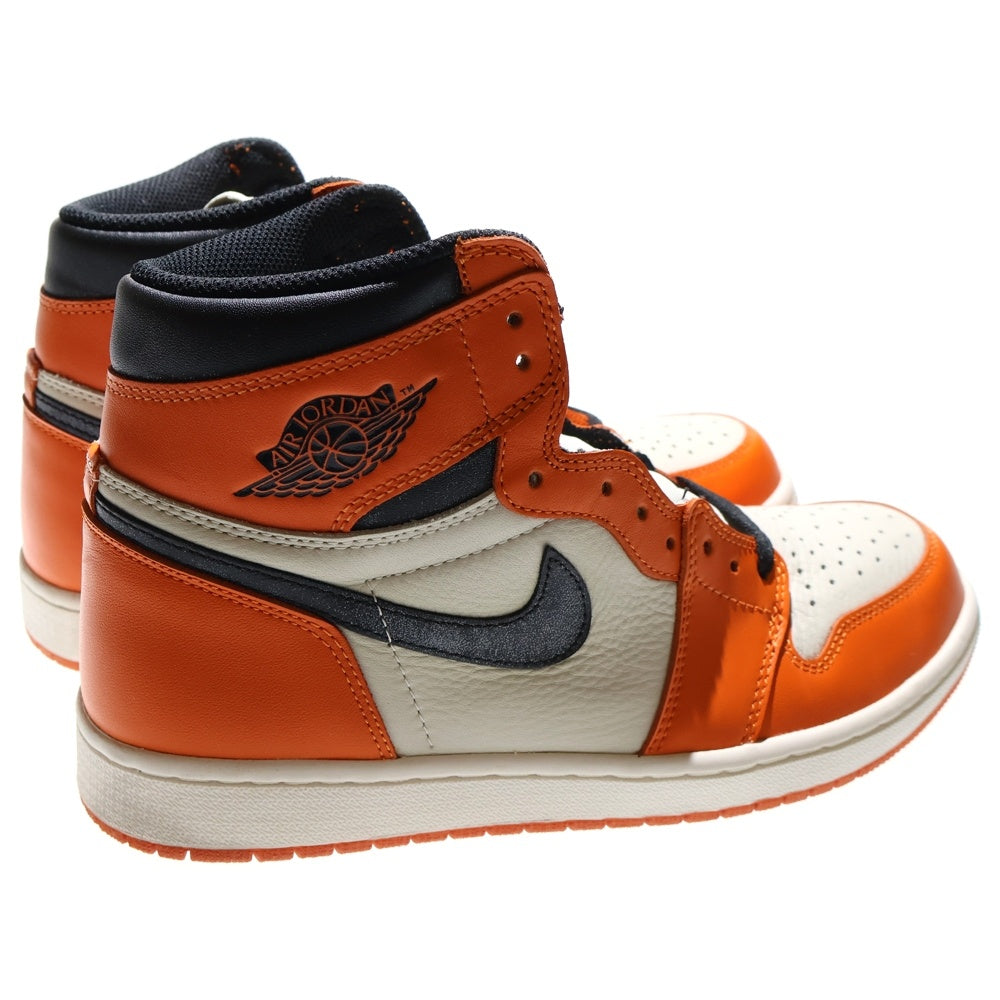 NIKE(ナイキ) AIR JORDAN1 RETRO HIGH REVERSE SHATTERED BACKBORD エアジョーダン1 シャッタードバックボード ハイカットスニーカー US9.5/27.5cm 555088-113